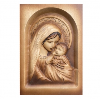 Obraz Panny Márie s Ježiškom, 18 x 25 cm